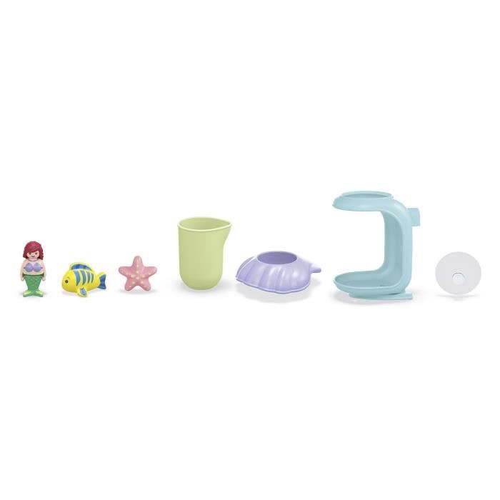 PLAYMOBIL Junior 71460 Ariel avec coquillage de bain, Disney, Jouet pour le bain, Des 12 mois