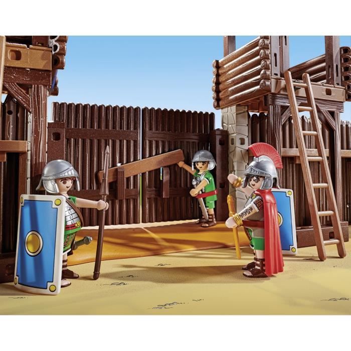 PLAYMOBIL 71542 Camp des Romains, Astérix, Personnages de la BD, 181 pieces, Des 5 ans
