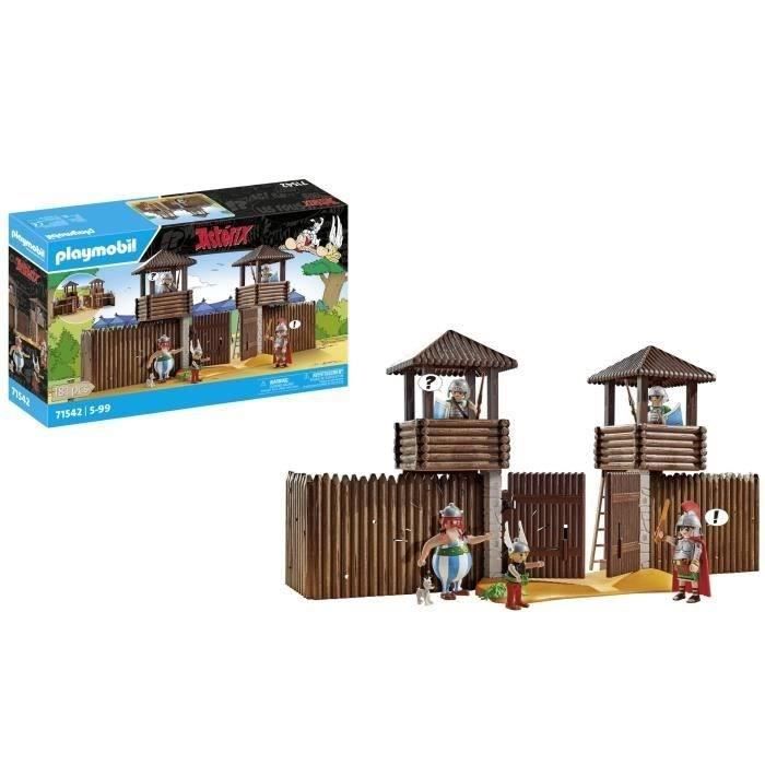 PLAYMOBIL 71542 Camp des Romains, Astérix, Personnages de la BD, 181 pieces, Des 5 ans