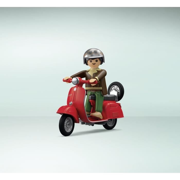 PLAYMOBIL 71620 Vespa Garage, Style rétro, années 60, 88 pieces, Adulte, Classic cars