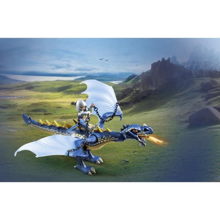 PLAYMOBIL 71644 Combattants avec dragons et canon, Novelmore, Dragon, 39 pieces, Des 4 ans