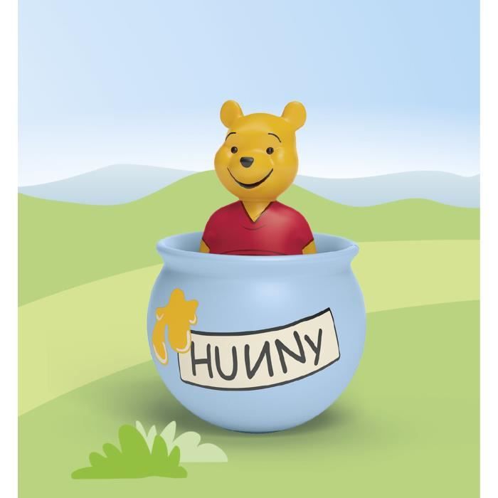 PLAYMOBIL Junior 71695 Winnie l'ourson et culbuto pot de miel, Junior & Disney, Des 12 mois