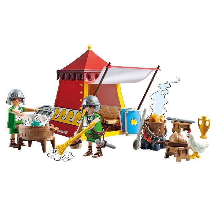 PLAYMOBIL 71829 Tente des légionnaires, Astérix, Personnages de la BD, Des 5 ans