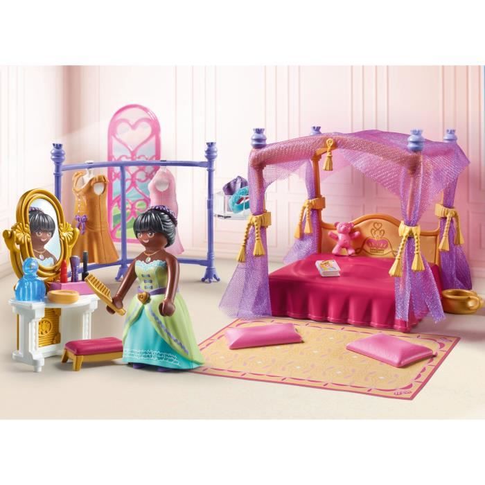 PLAYMOBIL 71847 Chambre de princesse avec lit baldaquin