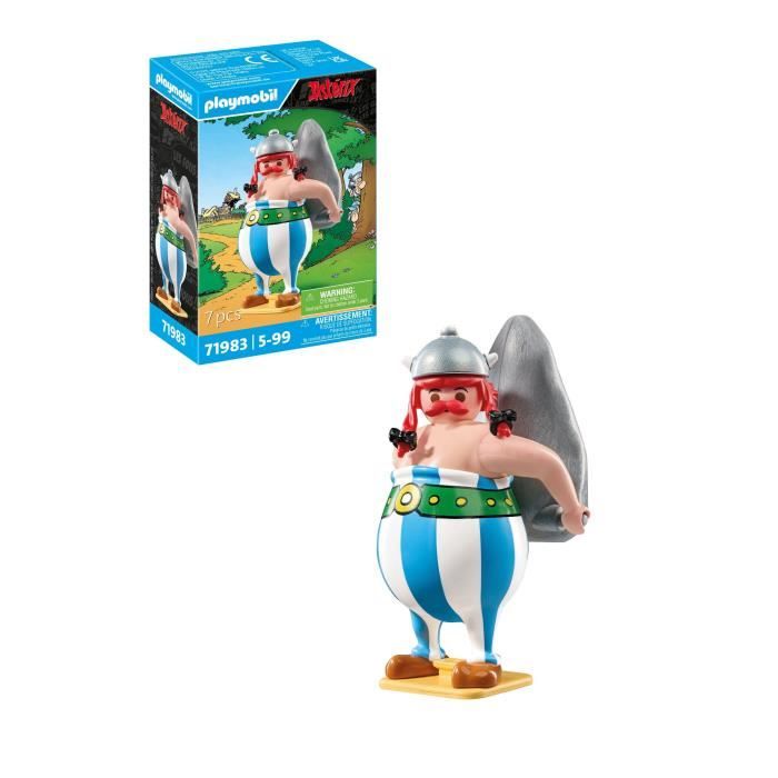 PLAYMOBIL 71983 Obélix et son ménhir, Astérix, Personnages de la BD, Des 5 ans
