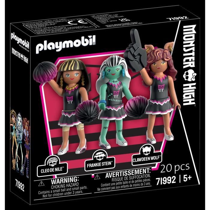 PLAYMOBIL 71992 Monster High la brigade de la peur, des 4 ans