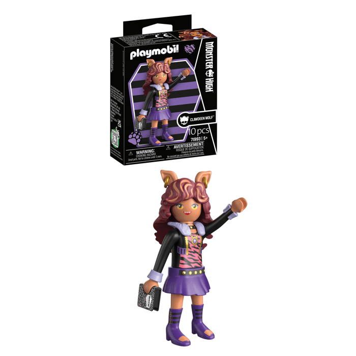 PLAYMOBIL 71993 Monster High Clawdeen Wolf, des 4 ans