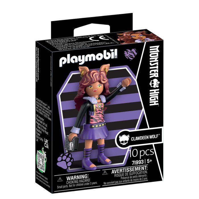 PLAYMOBIL 71993 Monster High Clawdeen Wolf, des 4 ans