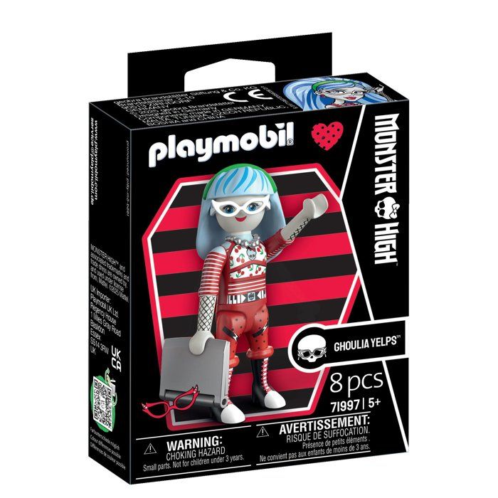 PLAYMOBIL 71997 Monster High Ghoulia Yelps, des 4 ans