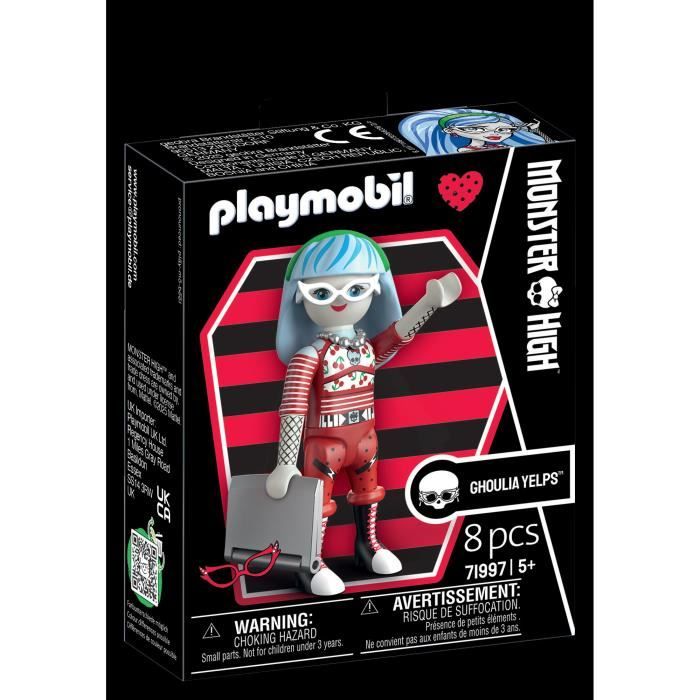 PLAYMOBIL 71997 Monster High Ghoulia Yelps, des 4 ans