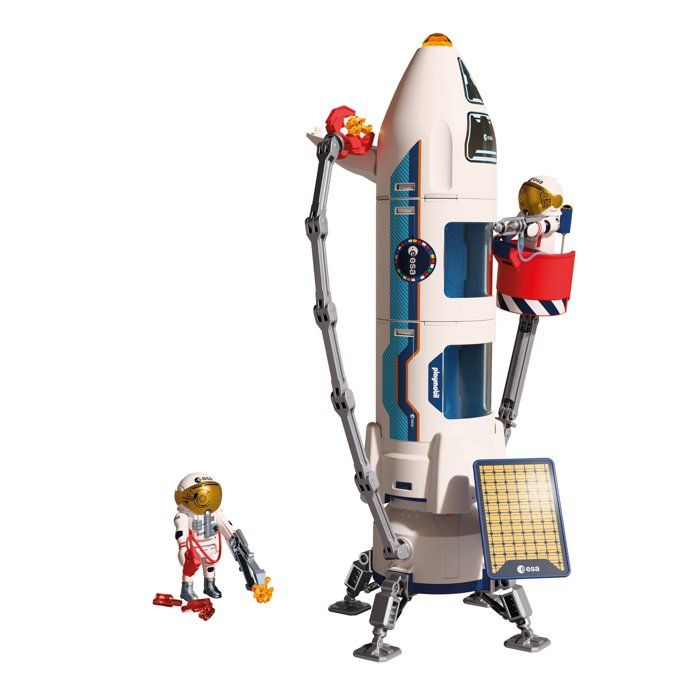 Playmobil 72011 Fusée d'exploration sur Mars de l'ESA, L'espace, 71 pieces, des 4 ans