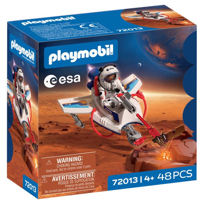 Playmobil 72013 Vaisseau spatial de l'ESA, L'espace, 48 pieces, des 4 ans
