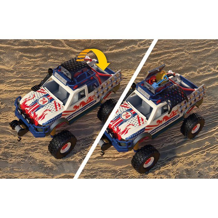 Playmobil 72061 Monster truck, Véhicule de course, 73 pieces, des 4 ans