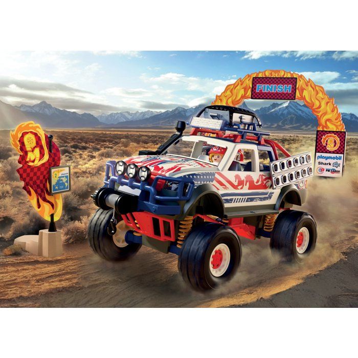 Playmobil 72061 Monster truck, Véhicule de course, 73 pieces, des 4 ans