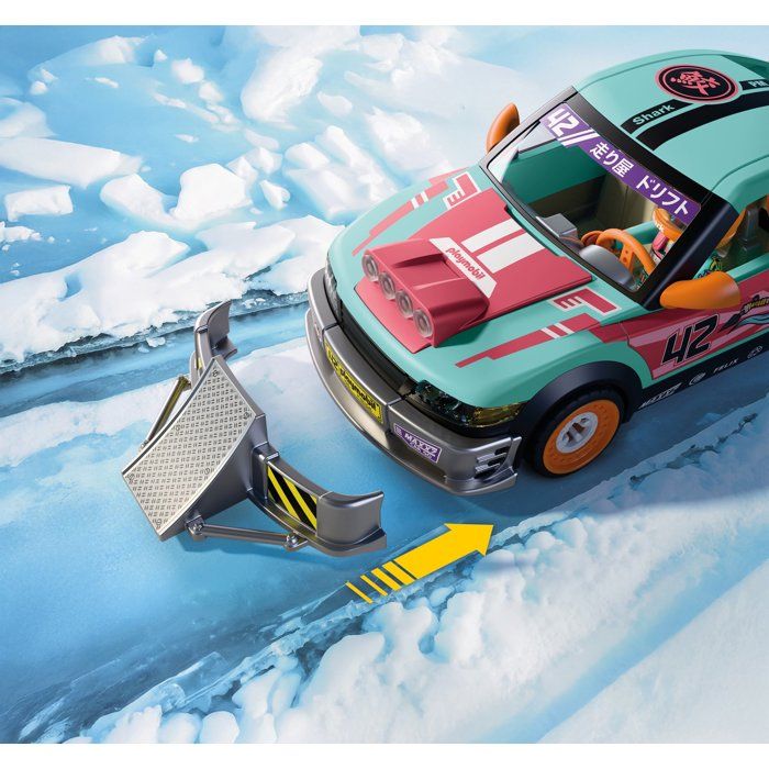 Playmobil 72062 Voiture de rallye, Véhicule de course, 68 pieces, Des 4 ans