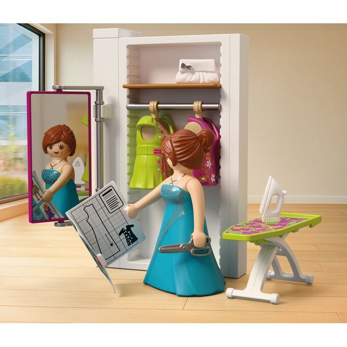 Playmobil 72082 Atelier de stylisme, My Life Le shopping, 64 pieces, Des 4 ans