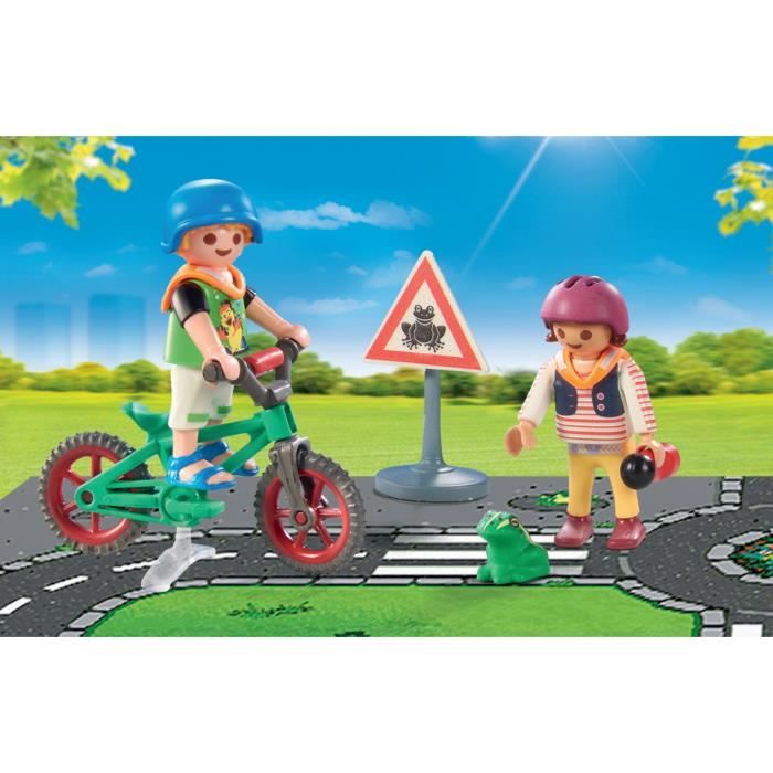 PLAYMOBIL 71332 Classe sécurité routiere, My Life, 34 pieces, Des 4 ans
