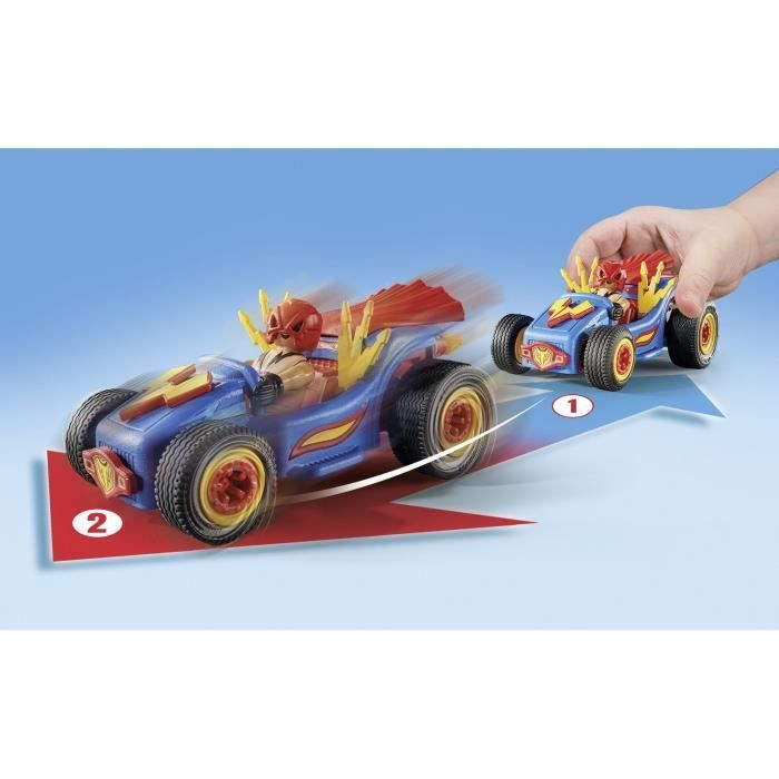 Playmobil 71632 Catcheur et Kart, Funstars, 39 pieces, des 4 ans