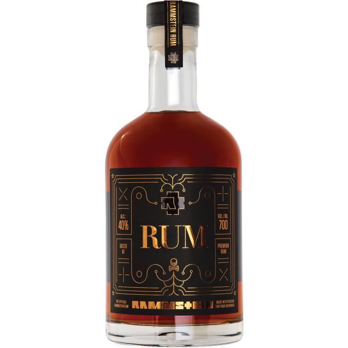 Rammstein Rum avec etui 70cl