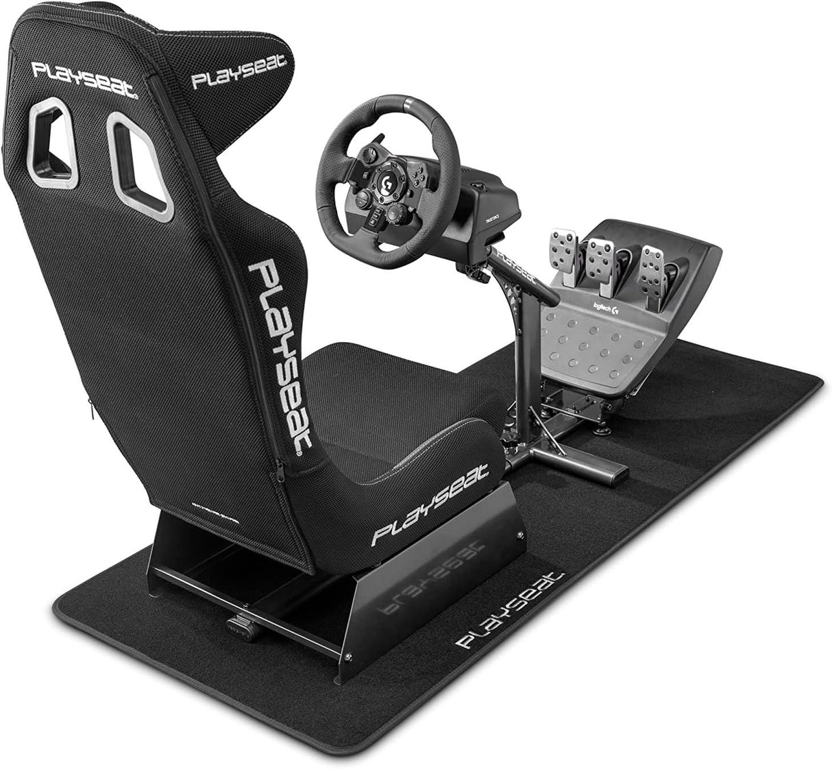 Tapis de sol - PLAYSEAT - Pour siege et cockpit de simulation racing - XL - Noir