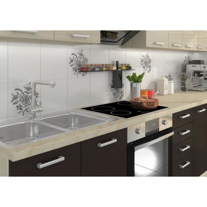 CHAMONIX Plan de travail StratifiÈ - L 180 cm - Ep 28 mm - Beige mat