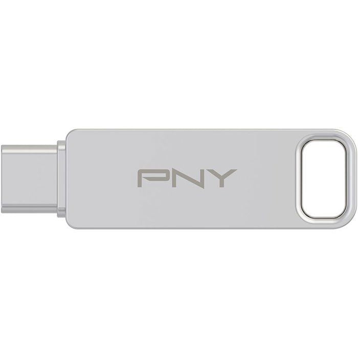 Clé USB 3.2 - PNY - DUO LINK - Type-C/Type-A - 256 Go - Jusqu'a 200 Mo/s