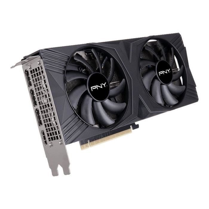 PNY - Carte Graphique - GeForce RTXô 4060 Ti 8GB VERTOô Dual Fan DLSS 3
