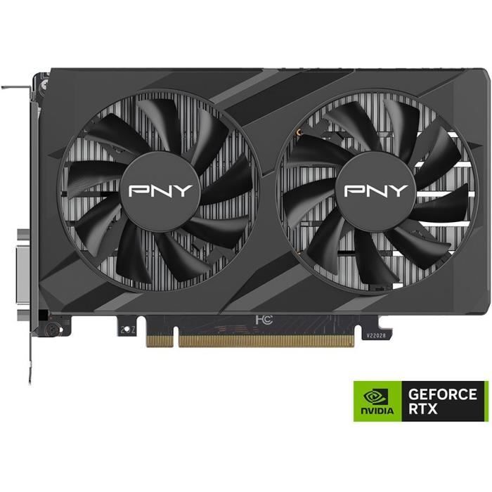 PNY - Carte graphique - GEFORCE RTXô 3050 - 6GB - VERTOô Dual Fan Edition