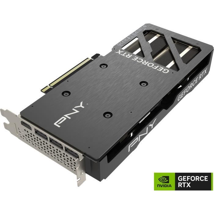 PNY - Carte graphique - GeForceô RTX 4070 SUPERô 12GB VERTOô Overclocked Dual Fan DLSS 3