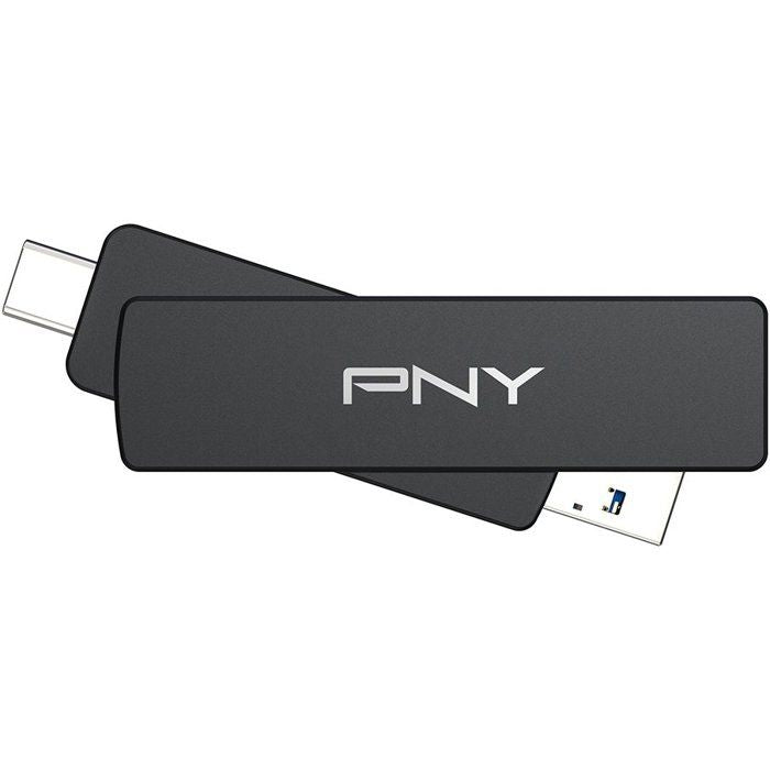 Clé USB 3.2 - PNY - DUO LINK V3 - Type-C/Type-A - 1 To - Jusqu'a 1000 Mo/s
