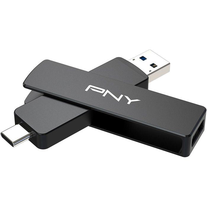 Clé USB 3.2 - PNY - DUO LINK V3 - Type-C/Type-A - 1 To - Jusqu'a 1000 Mo/s