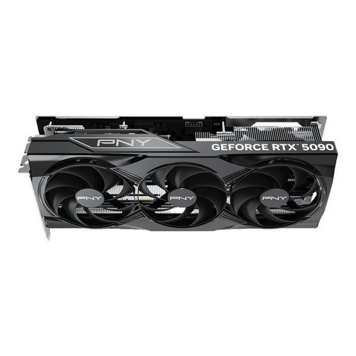 Carte graphique - PNY - GeForce RTX 5090 - 32 Go - Overclockée - Triple ventilateur