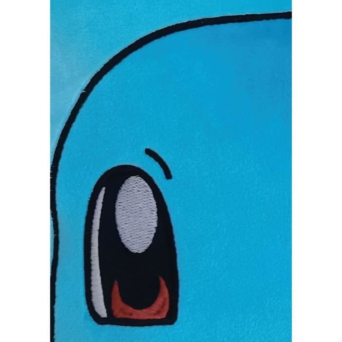 Coussin double face - Carré - POKEMON - Pikachu et Starter - Microfibre - 60 x 40 cm