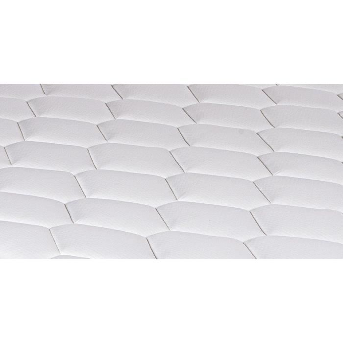 URBAN Collections NEW-YORK Ensemble sommier et matelas 140x190cm - 798 ressorts ensachés