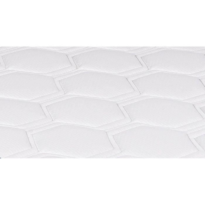 URBAN Collections PARIS Ensemble sommier et matelas 140 x 190cm - 798 Ressorts ensachés et mémoire de forme - 24 cm - Ferme