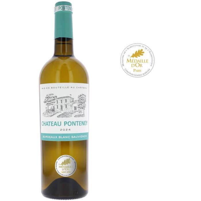Château Ponteney 2024 Bordeaux - Vin blanc de Bordeaux