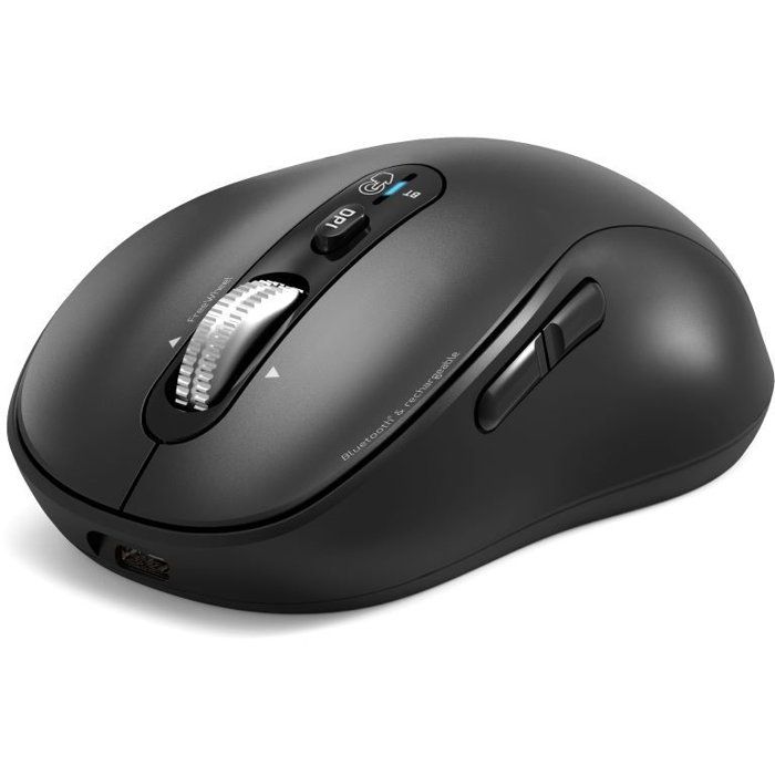 Souris sans fil - PORT Designs - 900720 EXPERT - Bluetooth - Rechargeable - Gris