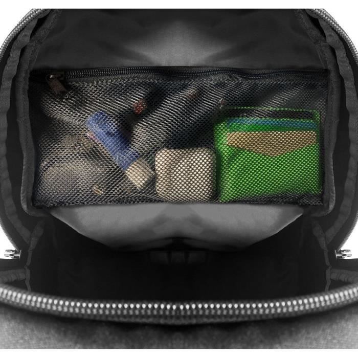 Sac a dos PC - PORT DESIGNS - Pour ordinateur portable HOUSTON - 17.3 pouces - Noir