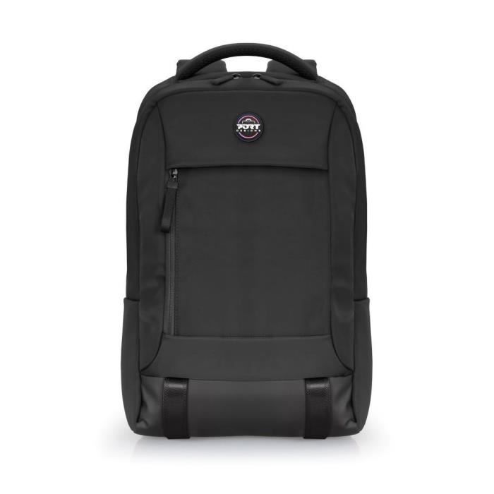 Sac a dos PC - PORT DESIGNS - Pour ordinateur portable moderne & confortable TORINO II - 15.6/16 pouces - Noir