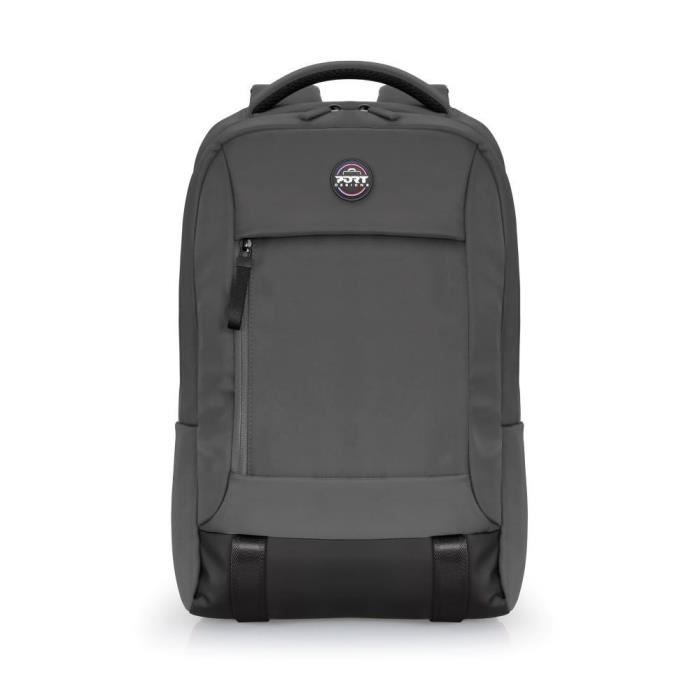 Sac a dos PC - PORT DESIGNS - Pour ordinateur portable moderne & confortable TORINO II - 15.6/16 pouces - Gris