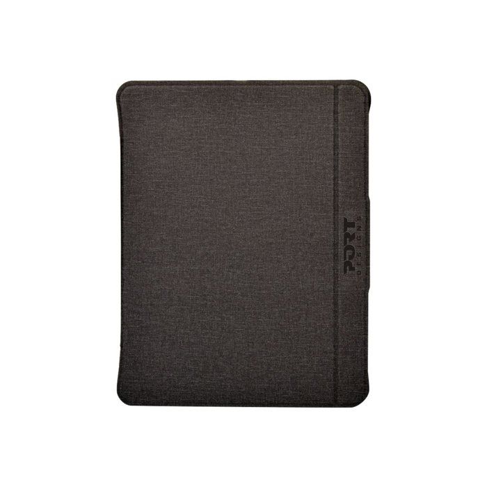 Étui a rabat - PORT MANCHESTER II - Noir - Polyuréthane - Compatible iPad Air et Pro