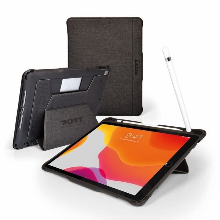 Folio iPad Gen 10 - 10.9 - PORT DESIGNS - 201530 MANCHESTER II - Noir