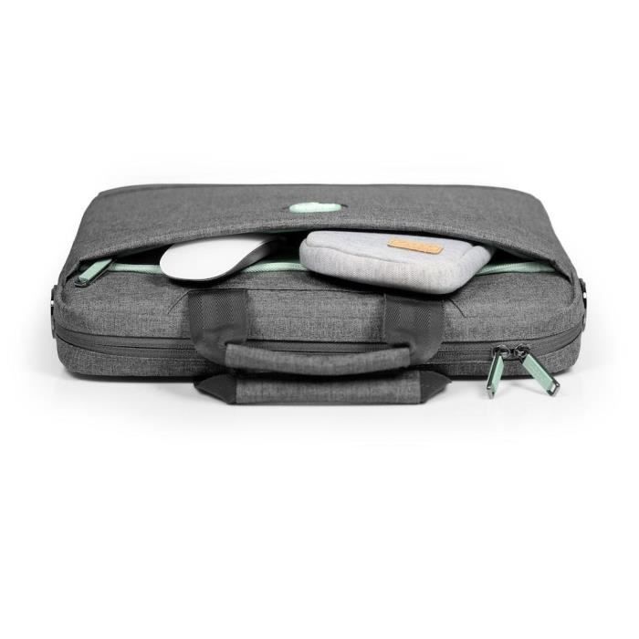 Sacoche PC - PORT DESIGNS - Pour ordinateur portable ECO YOSEMITE - 15.6 pouces - Gris