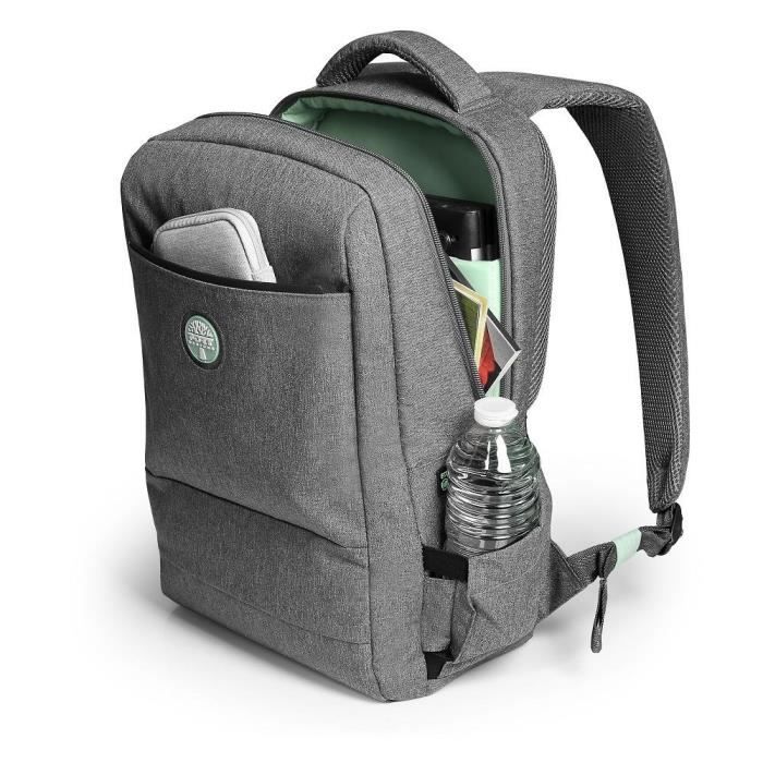 Sac a dos PC - PORT DESIGNS - Pour ordinateur portable ECO YOSEMITE - 18 litres - 15.6 pouces - Gris