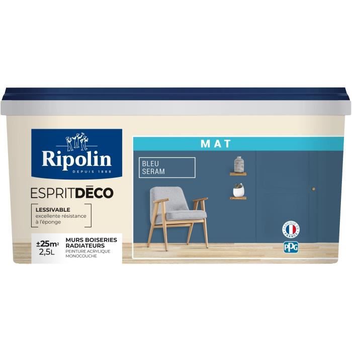 RIPOLIN Peinture esprit deco multi-supports 2,5l