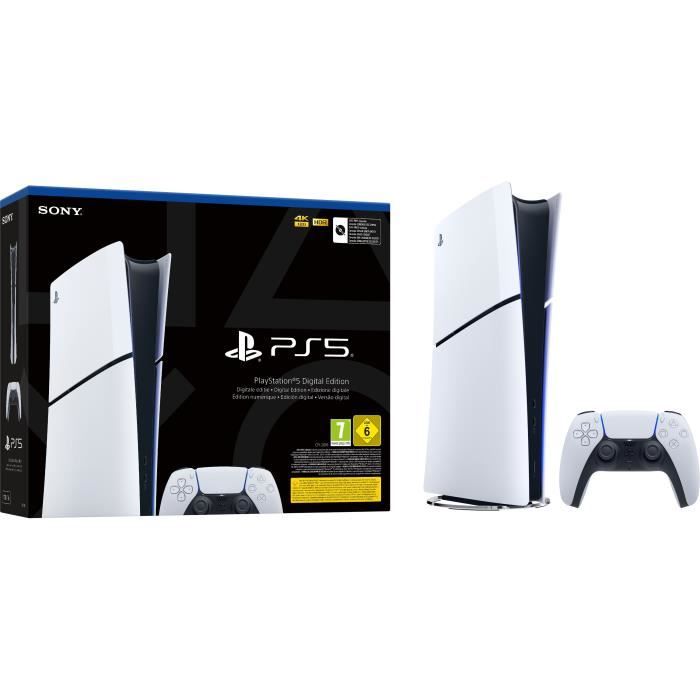 Console PlayStation 5 - Edition Digitale (Modele Slim)