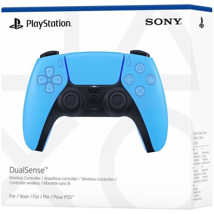 Manette sans fil DualSense - Starlight Blue I PS5 et PC