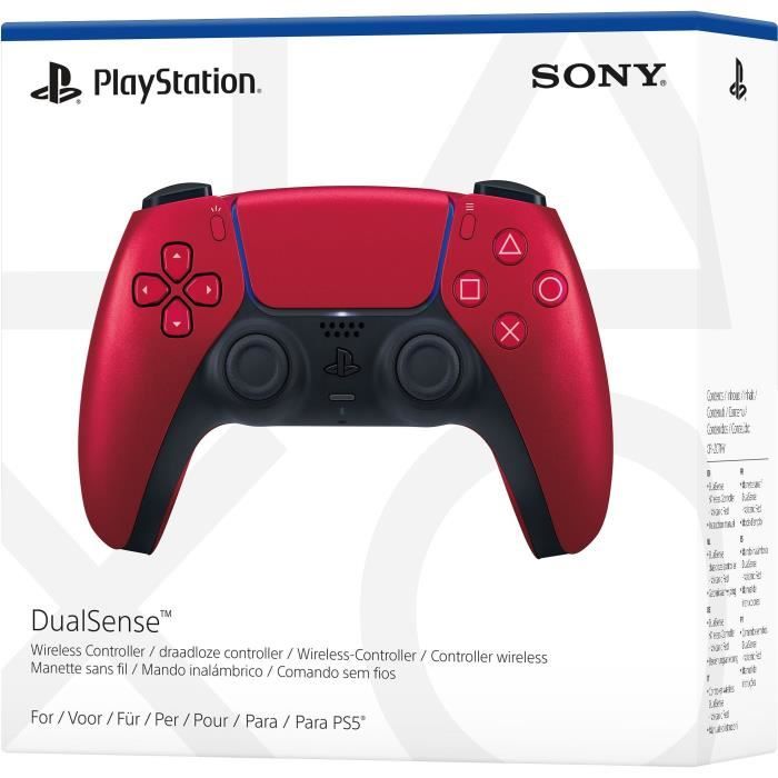 Manette sans fil DualSense - Volcanic Red I PS5 et PC