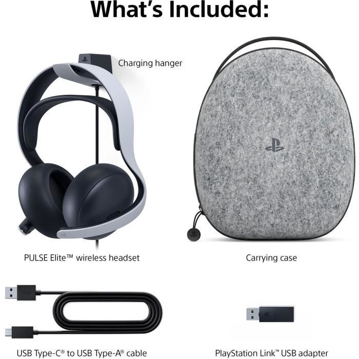 Casque PS5 sans fil - PULSE Elite