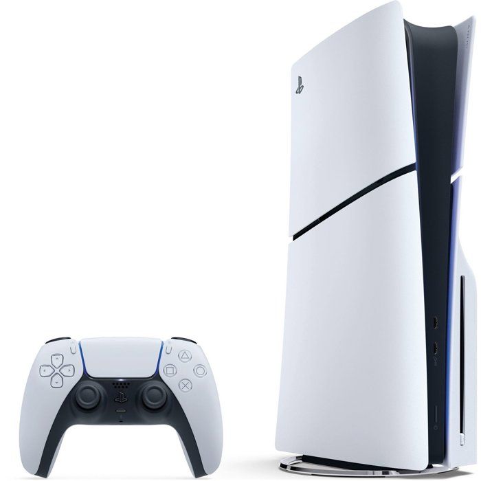 Pack PS5 Standard (avec lecteur CD) : Console PlayStation 5 (Modele Slim) + Fortnite Flowering Chaos
